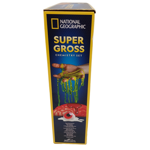 National Geographic Super Gross Chemistry Set STEM Kids Science Kit 45 Experimen - Picture 4 of 6